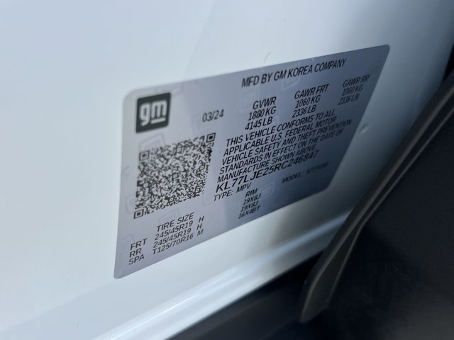 Used 2024 Chevrolet Trax RS w/ Sunroof Package image 34