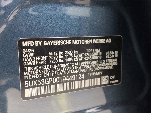 New 2026 BMW X3 xDrive30 w/ Convenience Package AWD/4WD image 18
