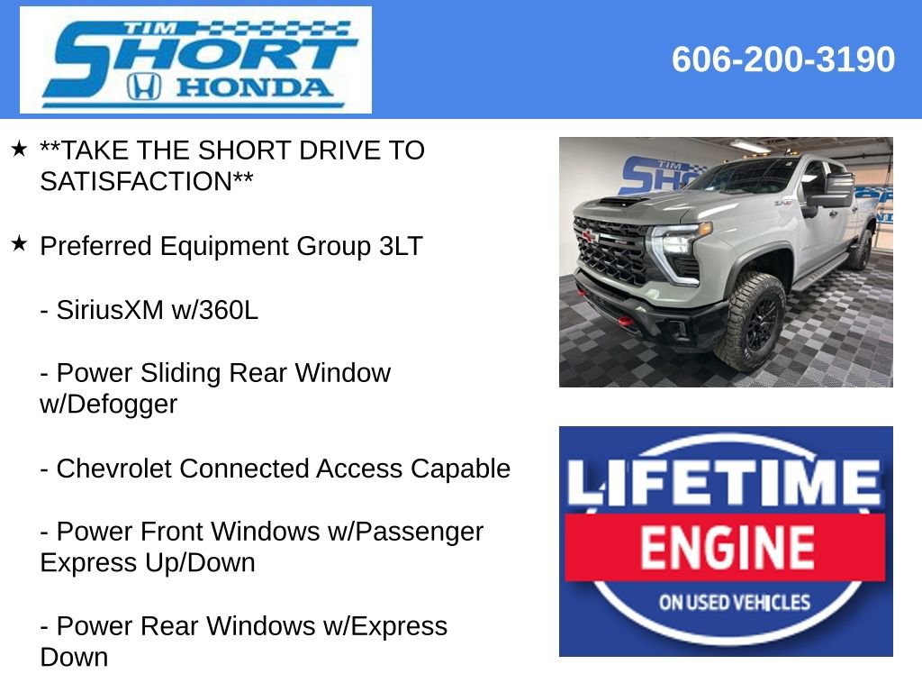 Used 2024 Chevrolet Silverado 2500 ZR2 w/ Technology Package image 4