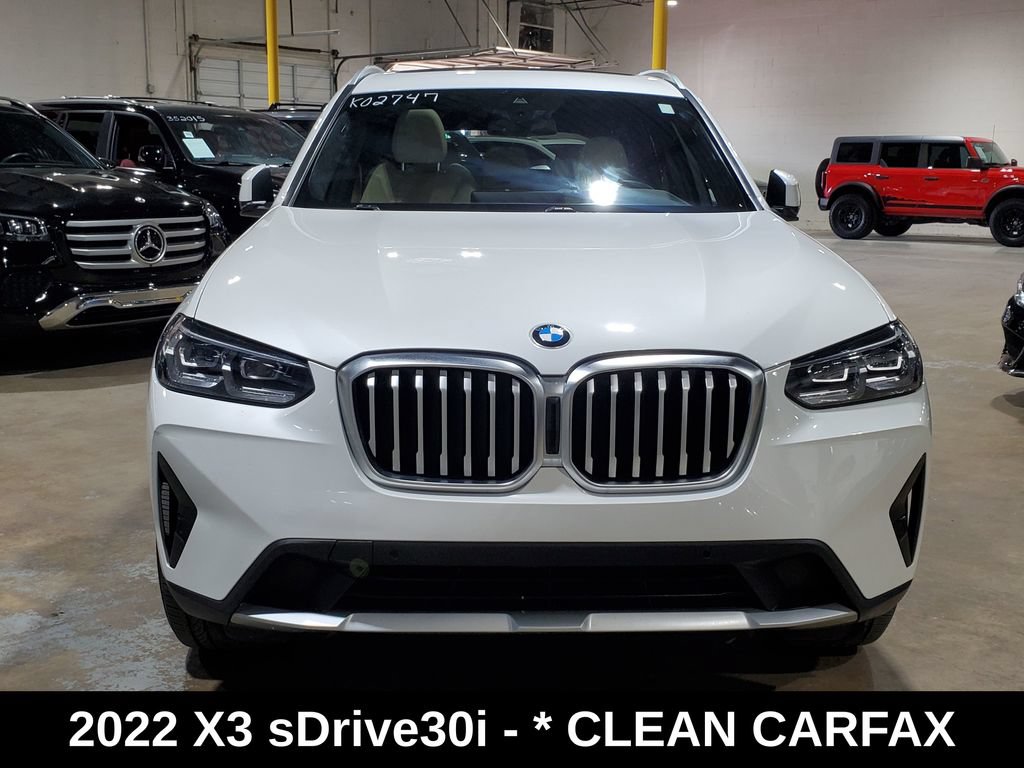 Used 2022 BMW X3 sDrive30i w/ Premium Package 2 RWD image 2