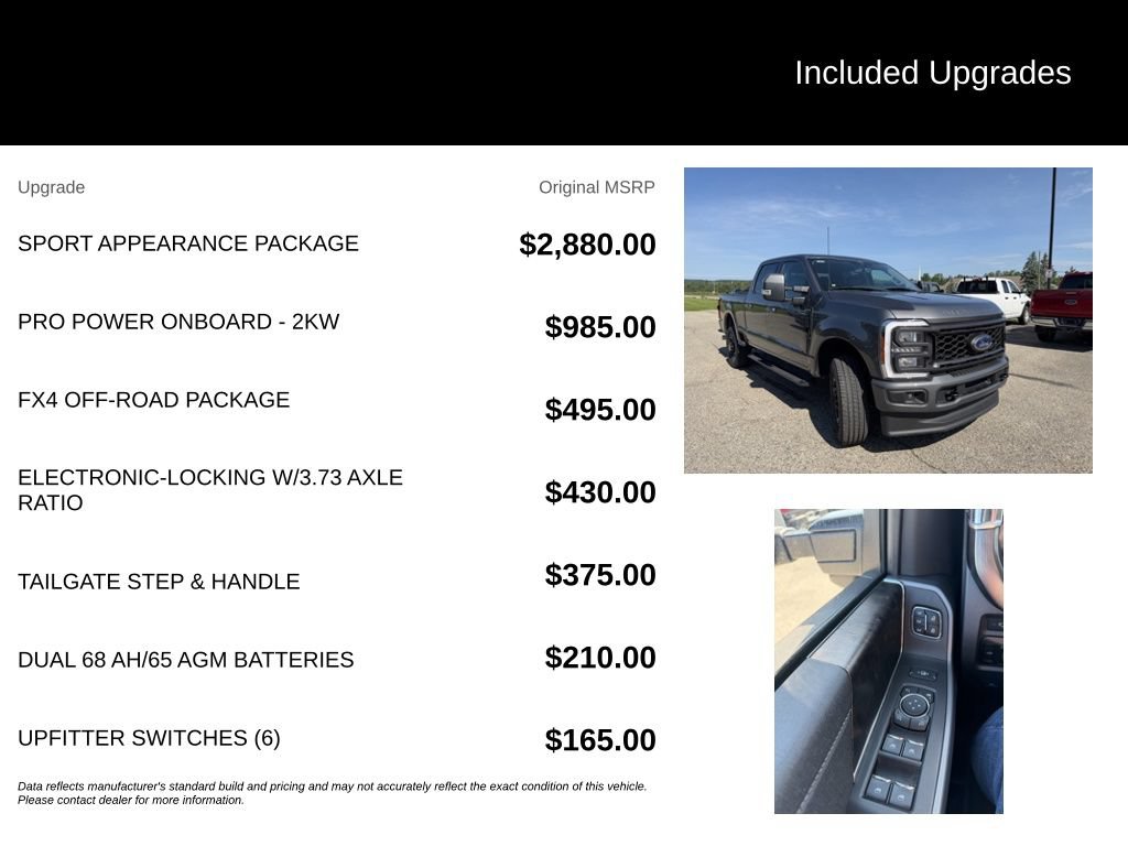 Used 2023 Ford F250 Lariat w/ Sport Appearance Package AWD/4WD image 6