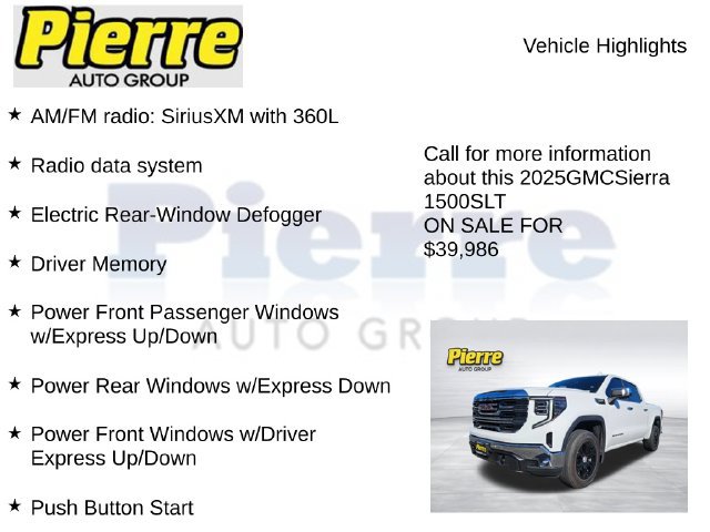 Used 2025 GMC Sierra 1500 SLT AWD/4WD image 12