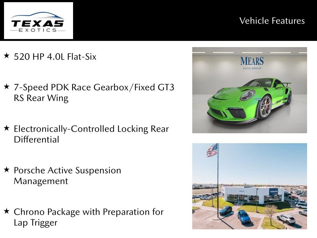 Used 2019 Porsche 911 GT3 RS image 2