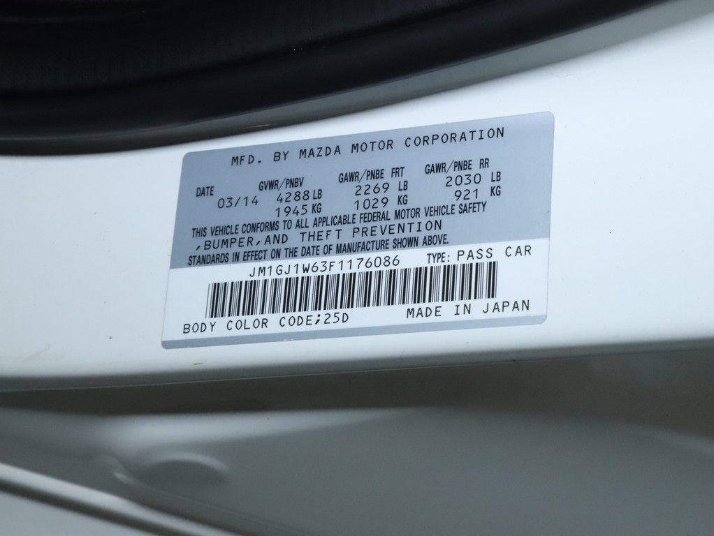 Used 2015 MAZDA MAZDA6 Grand Touring FWD image 21