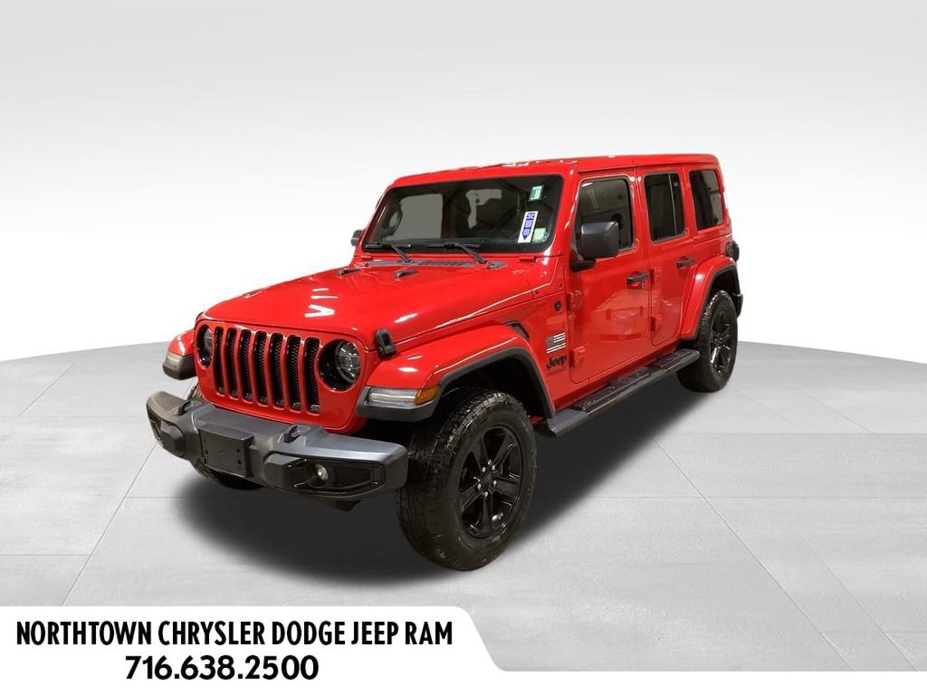 Certified 2021 Jeep Wrangler Unlimited Sahara image 1
