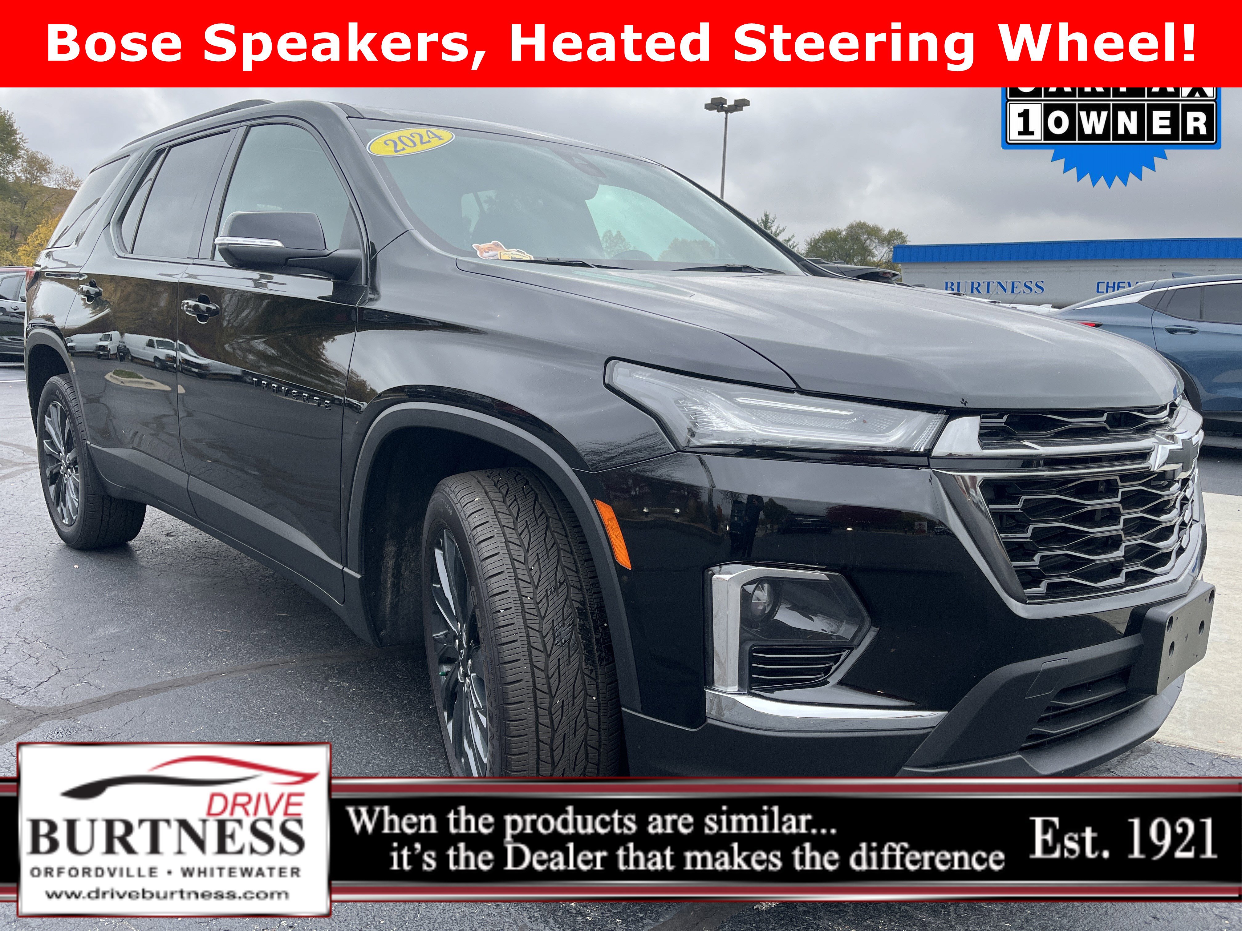 Certified 2024 Chevrolet Traverse RS