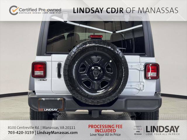 Certified 2025 Jeep Wrangler Sport AWD/4WD image 8
