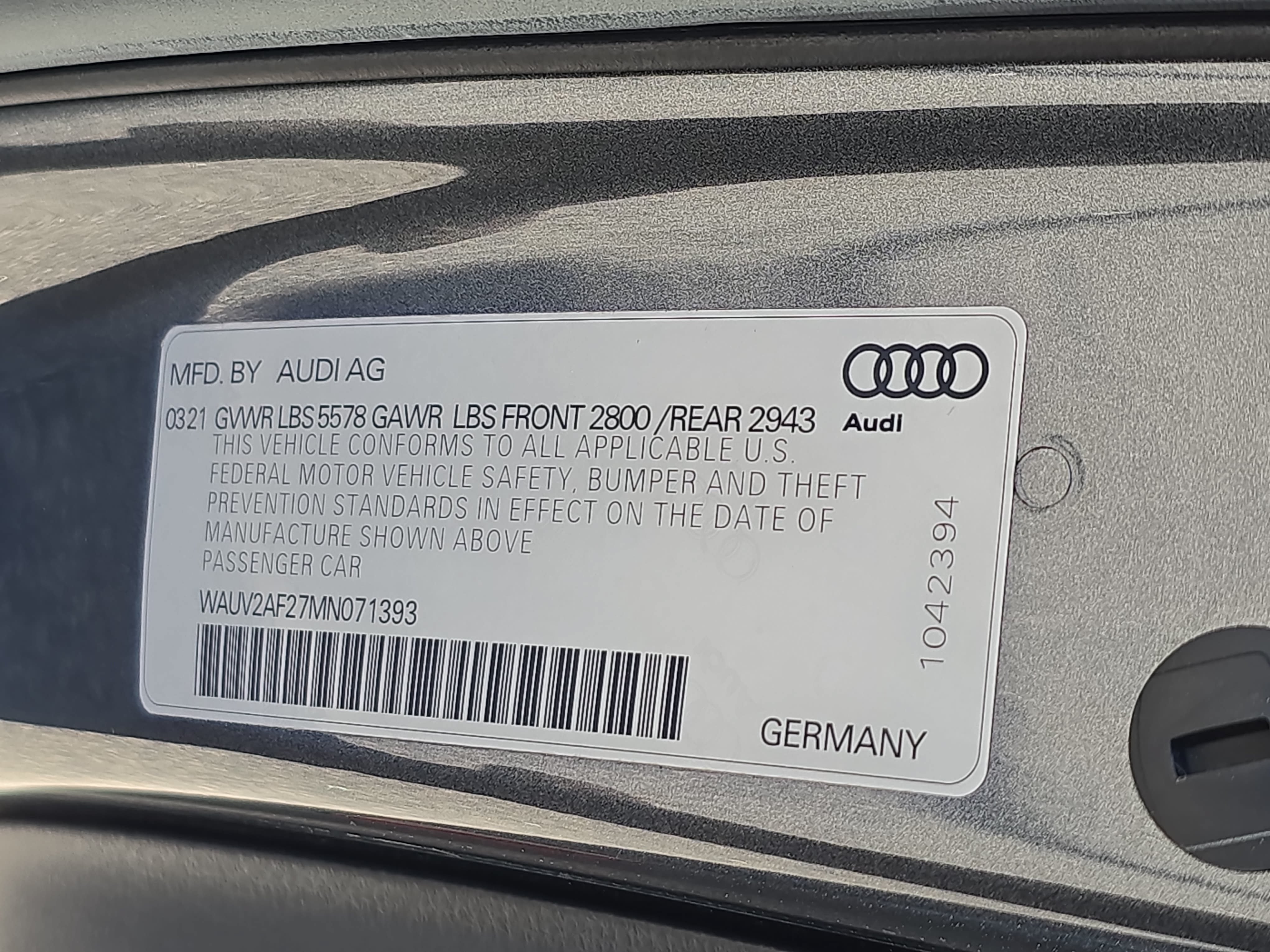 Used 2021 Audi A7 3.0T Prestige AWD/4WD image 37