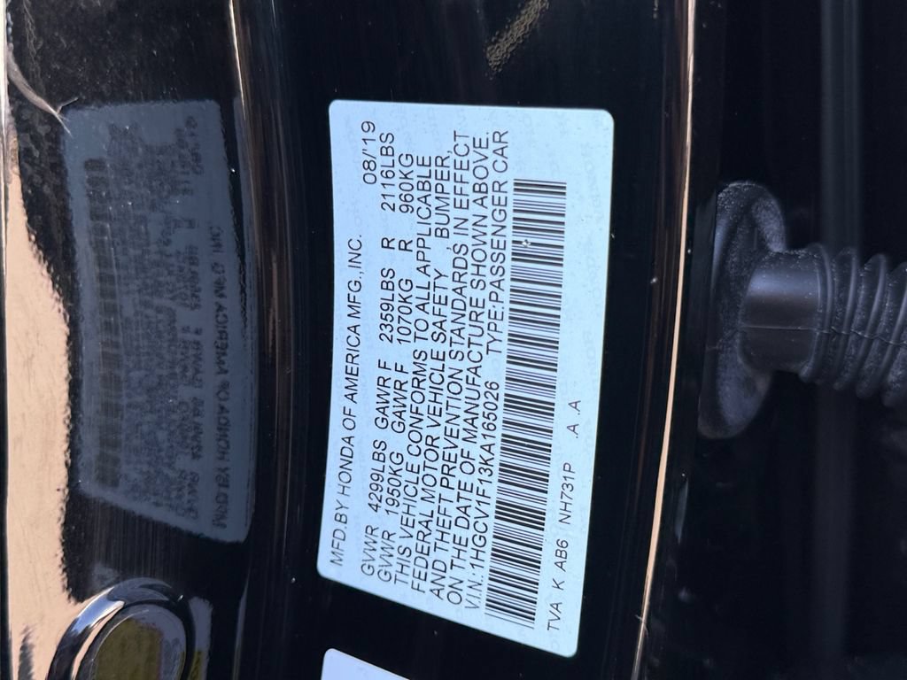 Used 2019 Honda Accord LX image 25