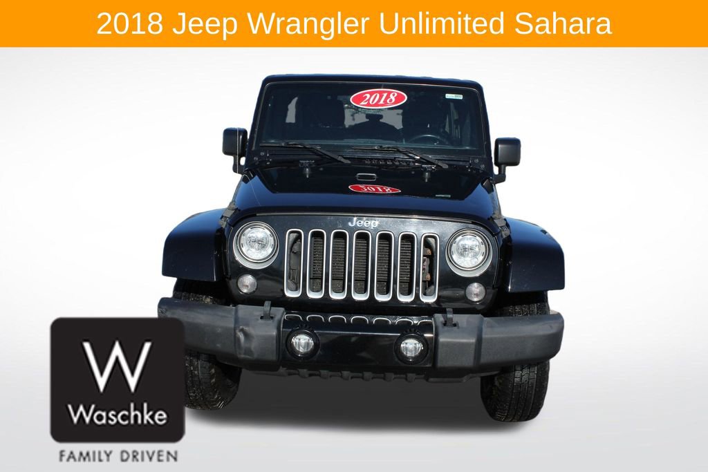 Used 2018 Jeep Wrangler Unlimited Sahara image 2