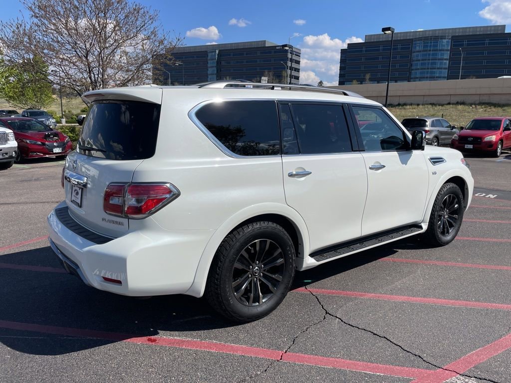 Used 2020 Nissan Armada Platinum w/ Interior Lighting Package AWD/4WD image 7