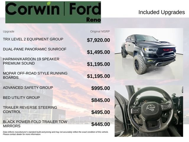 Used 2021 RAM 1500 TRX w/ TRX Level 2 Equipment Group AWD/4WD image 3