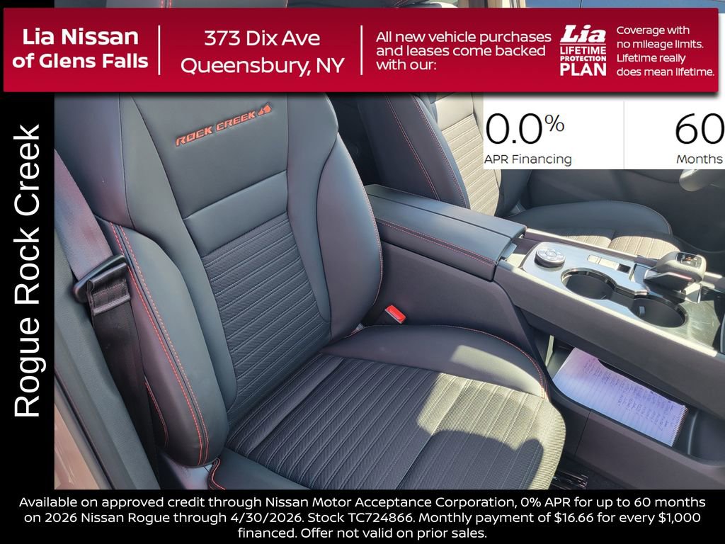 New 2026 Nissan Rogue SV w/ Rock Creek Premium Package image 36