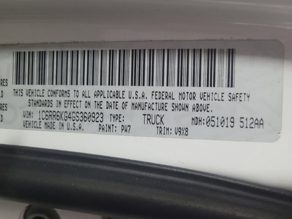 Used 2016 RAM 1500 Tradesman w/ Popular Equipment Group RWD image 33