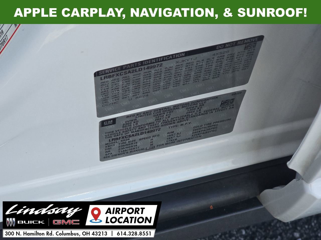 Used 2020 Buick Envision Essence w/ Experience Buick Package image 35