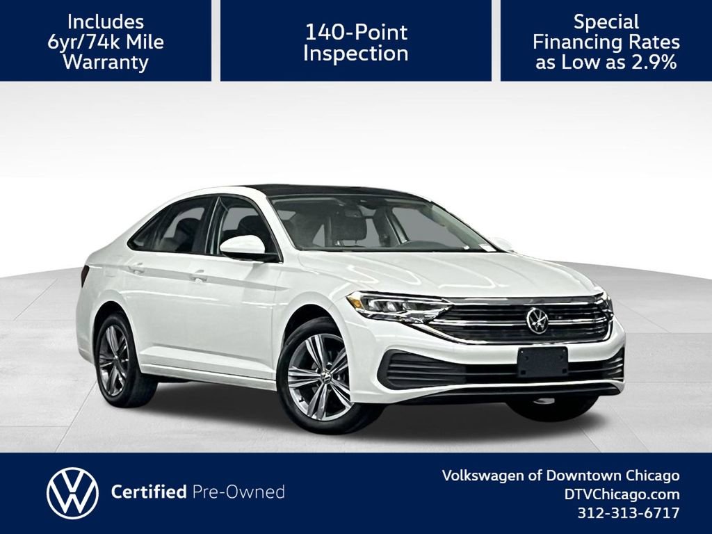 Used 2023 Volkswagen Jetta SE w/ Panoramic Sunroof Package