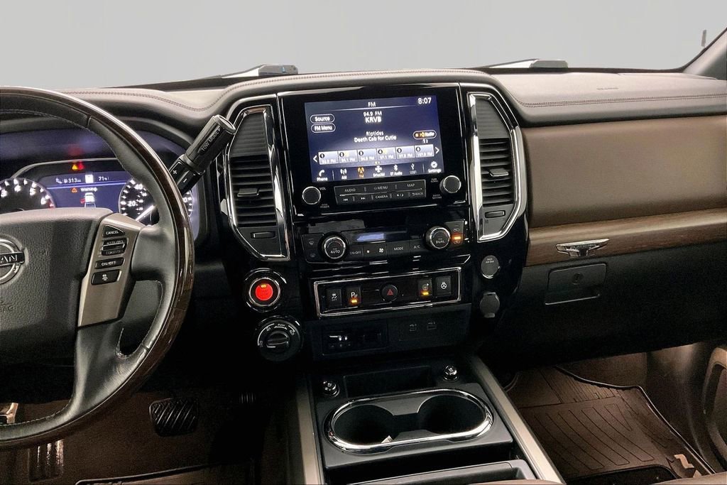 Used 2021 Nissan Titan Platinum Reserve w/ Off Road Protection Package AWD/4WD image 10