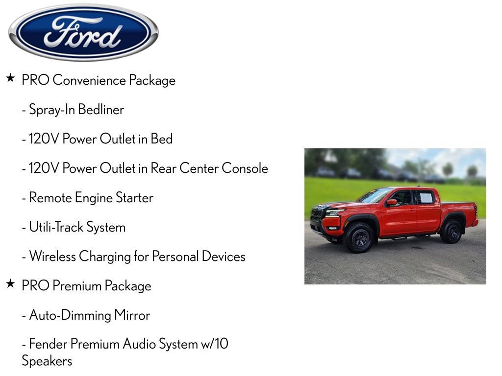 Used 2025 Nissan Frontier PRO-4X w/ Pro Premium Package AWD/4WD image 9
