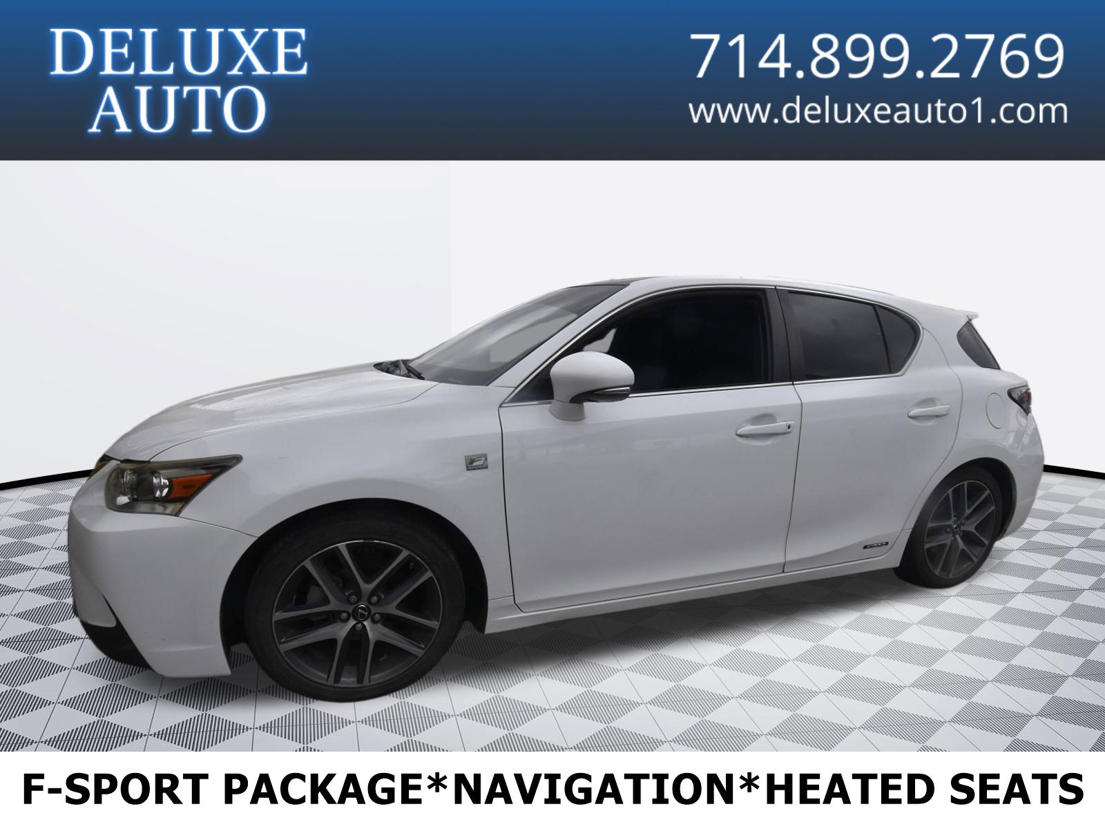 Used 2017 Lexus CT 200h w/ Navigation System Package