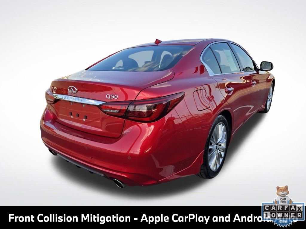 Used 2023 INFINITI Q50 Luxe w/ Cargo Package RWD image 9