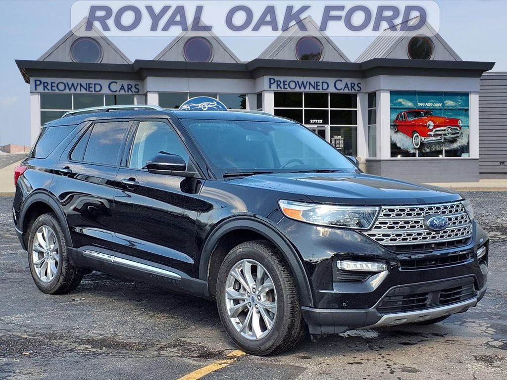 Used 2023 Ford Explorer Limited w/ Class IV Trailer Tow Package AWD/4WD image 1