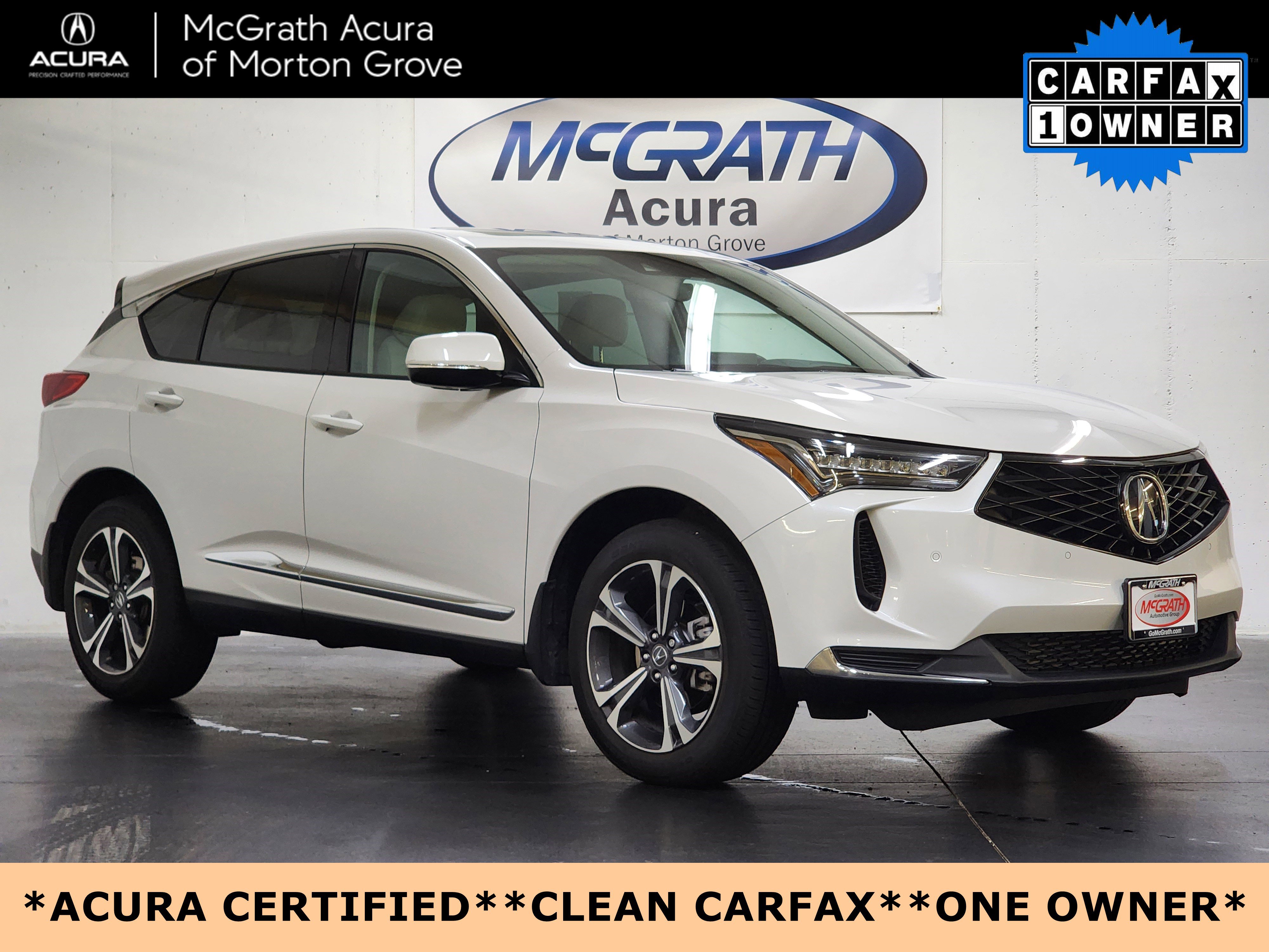 Certified 2025 Acura RDX SH-AWD w/ Technology Package