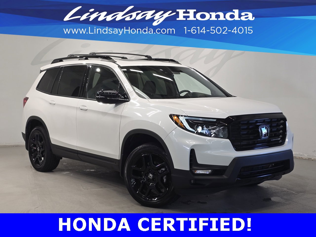 Certified 2025 Honda Passport Black Edition