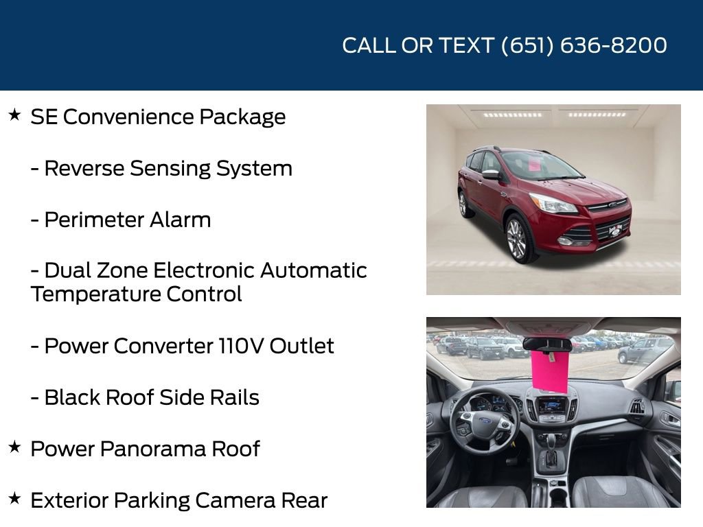 Used 2014 Ford Escape SE w/ SE Chrome Package AWD/4WD image 10