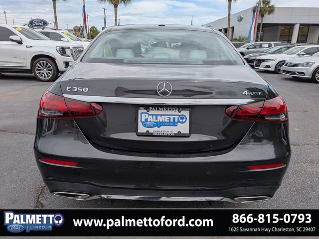 Used 2021 Mercedes-Benz E 350 4MATIC Sedan image 4