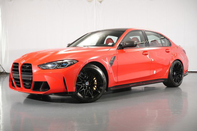 Used 2022 BMW M3 Competition w/ M Carbon Exterior Package AWD/4WD image 1