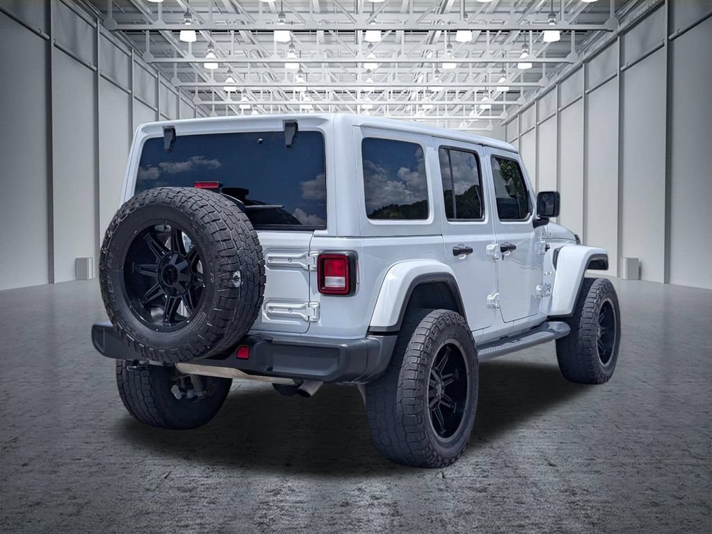 Used 2019 Jeep Wrangler Unlimited Sahara w/ Uconnect 4C Nav & Sound Group AWD/4WD image 8