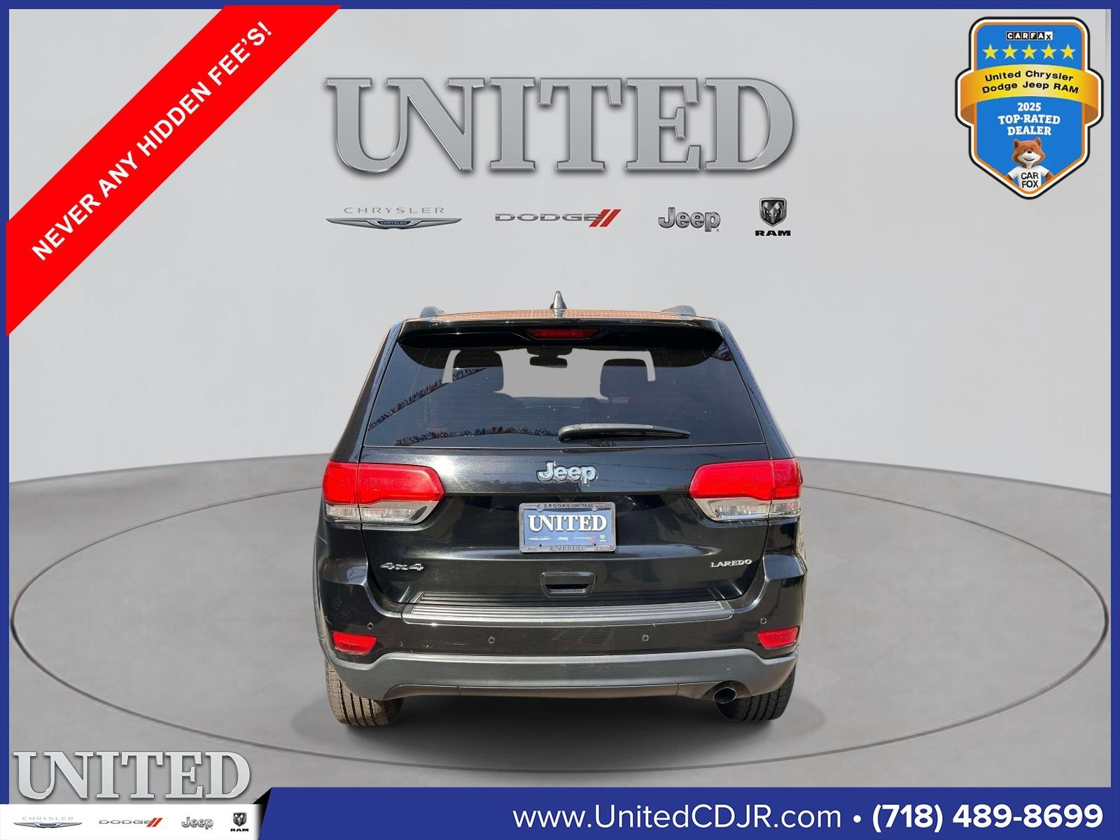 Used 2019 Jeep Grand Cherokee Laredo AWD/4WD image 4
