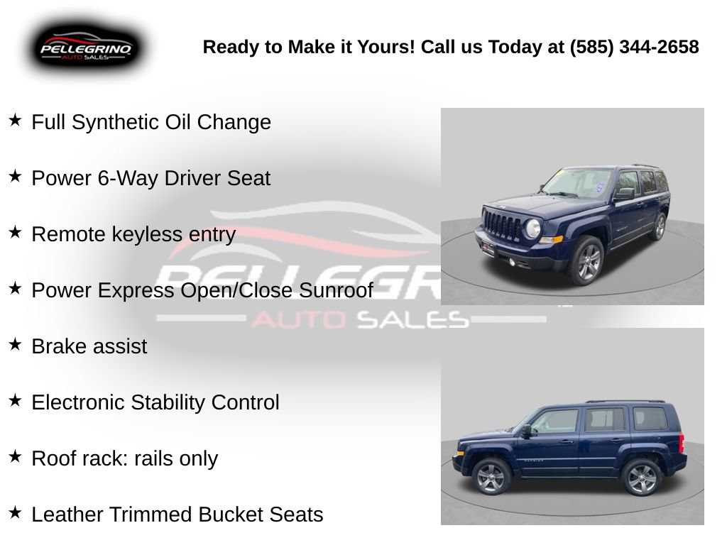 Used 2015 Jeep Patriot High Altitude AWD/4WD image 5