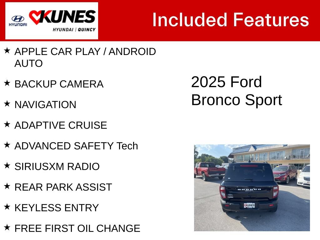 Used 2025 Ford Bronco Sport Big Bend AWD/4WD image 2