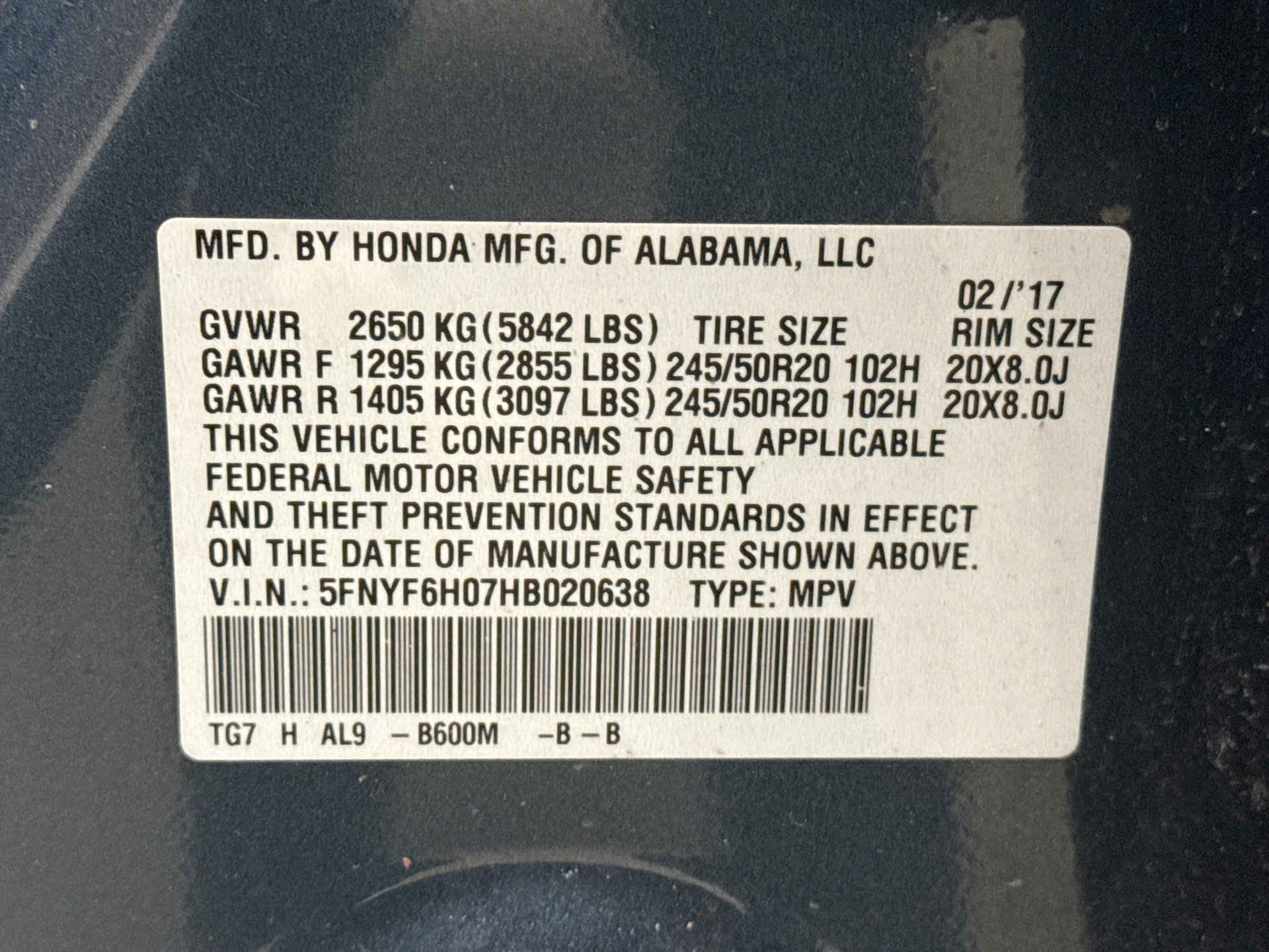 Used 2017 Honda Pilot Elite image 26