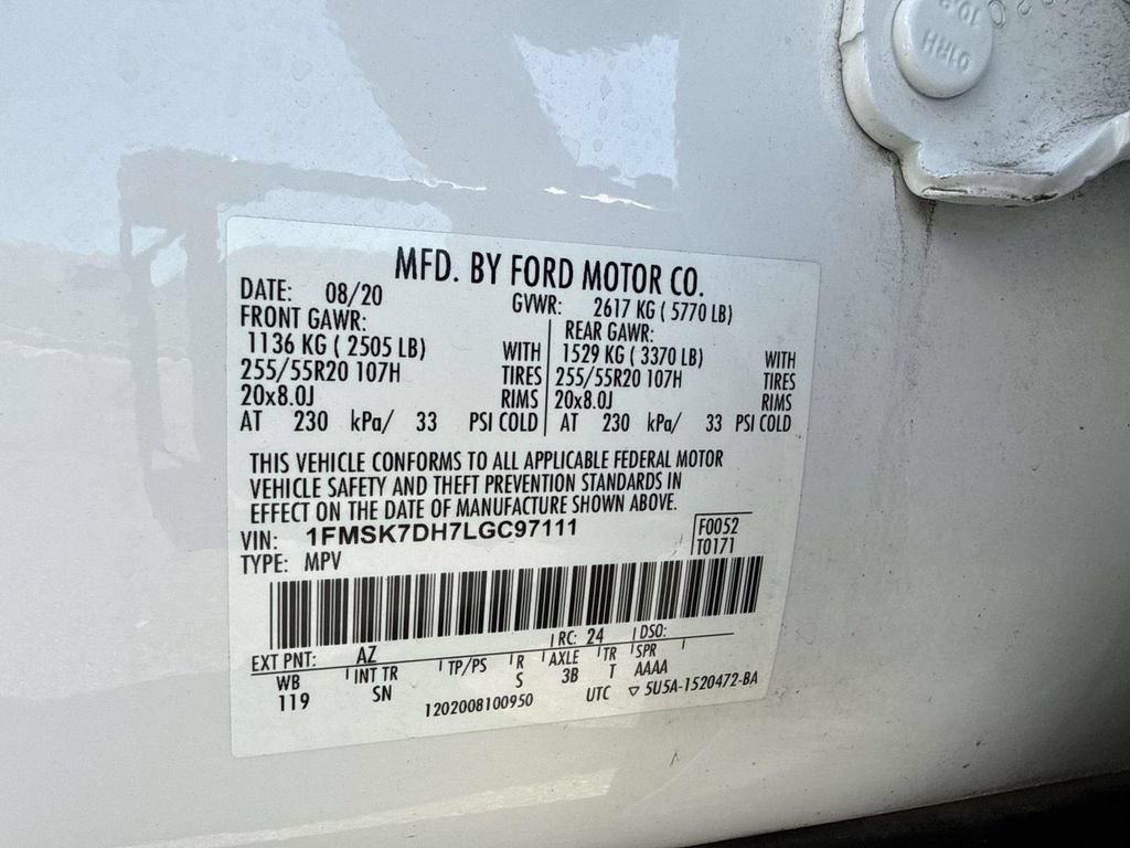 Used 2020 Ford Explorer XLT w/ Equipment Group 202A RWD image 19