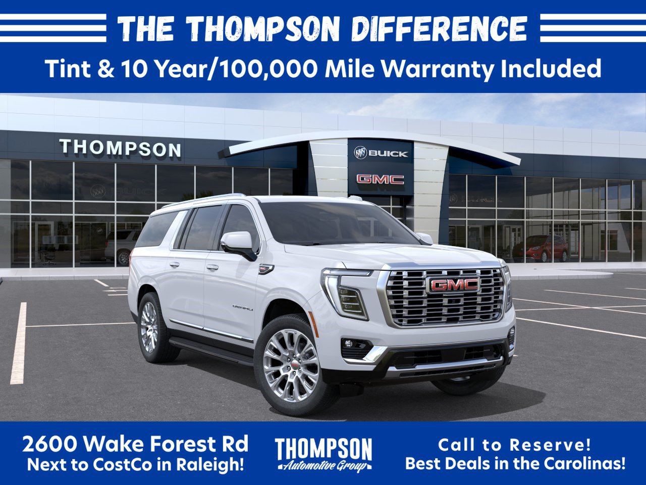 New 2026 GMC Yukon XL Denali w/ Advanced Technology Package