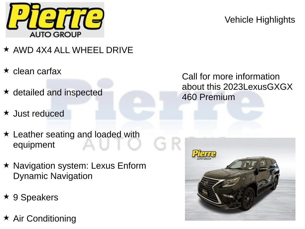 Used 2023 Lexus GX 460 Premium AWD/4WD image 7