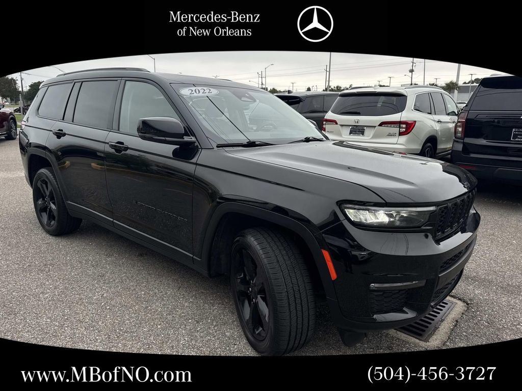 Used 2022 Jeep Grand Cherokee L Limited w/ Black Appearance Package