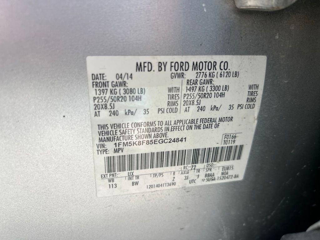 Used 2014 Ford Explorer Limited AWD/4WD image 14