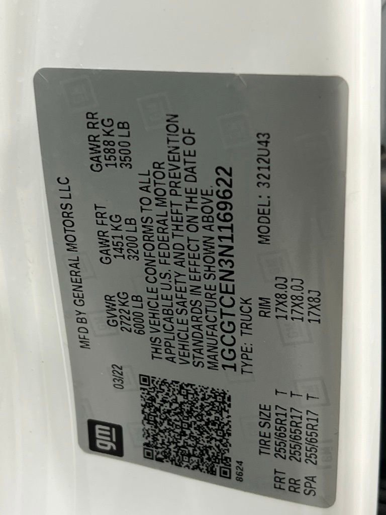 Used 2022 Chevrolet Colorado LT w/ Safety Package image 18