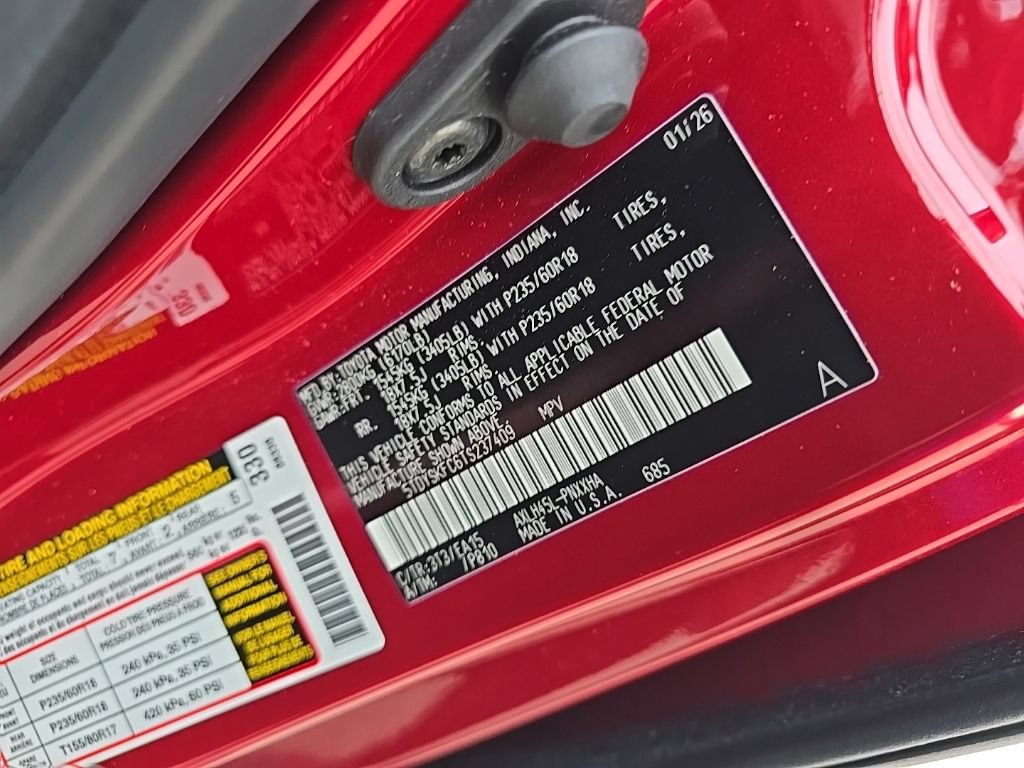 Used 2026 Toyota Sienna XLE AWD/4WD image 15