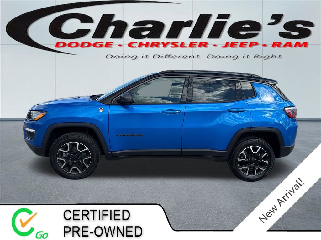 Certified 2020 Jeep Compass Trailhawk w/ Leather Interior Group image 1