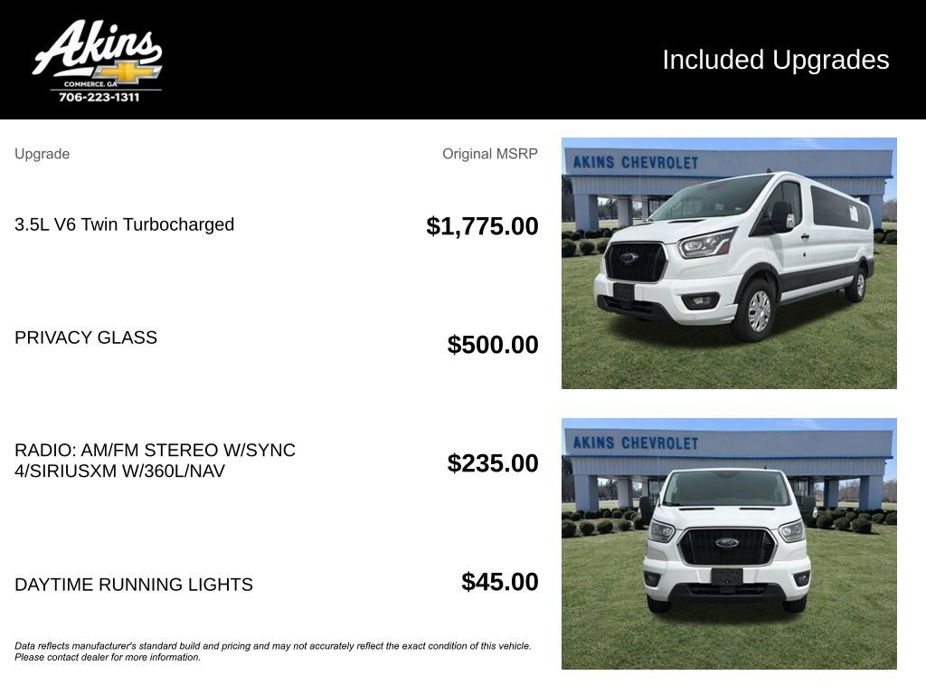 Used 2023 Ford Transit 350 XLT RWD image 5