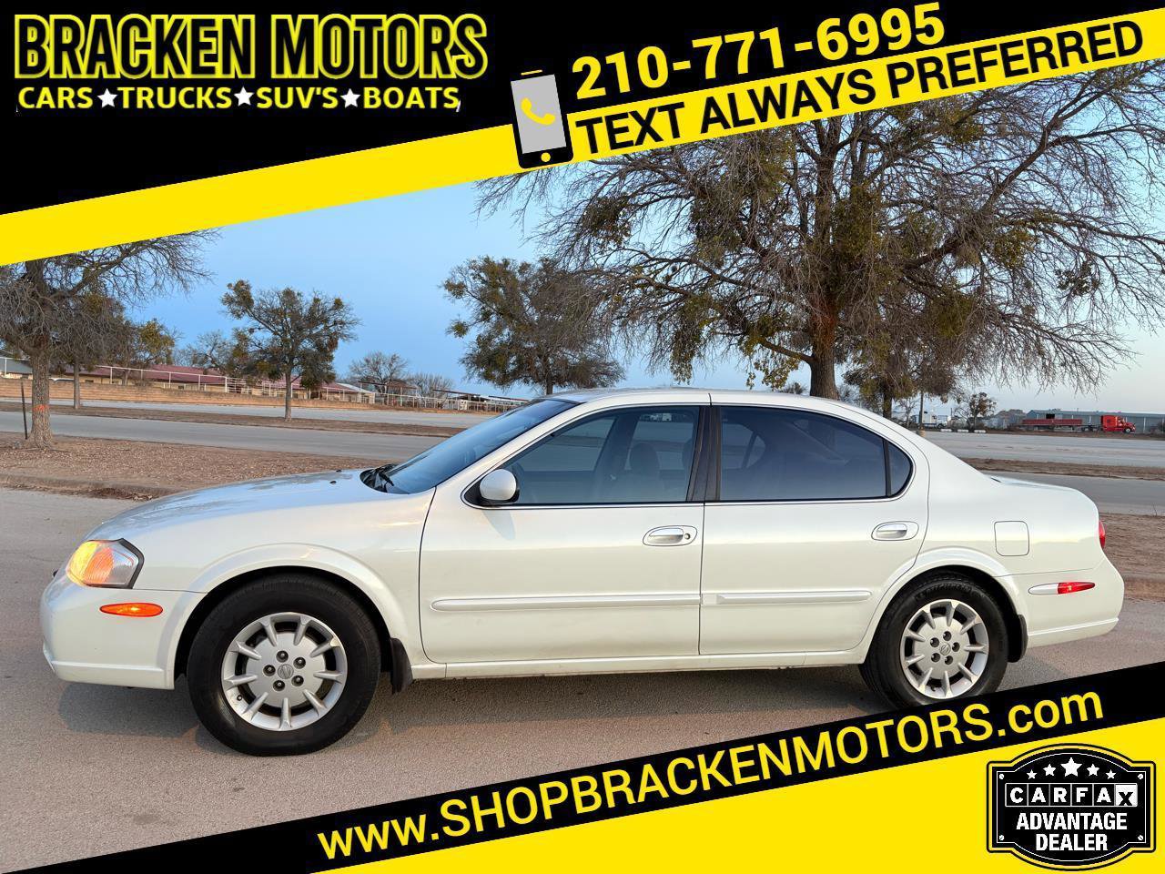Used 2000 Nissan Maxima GXE