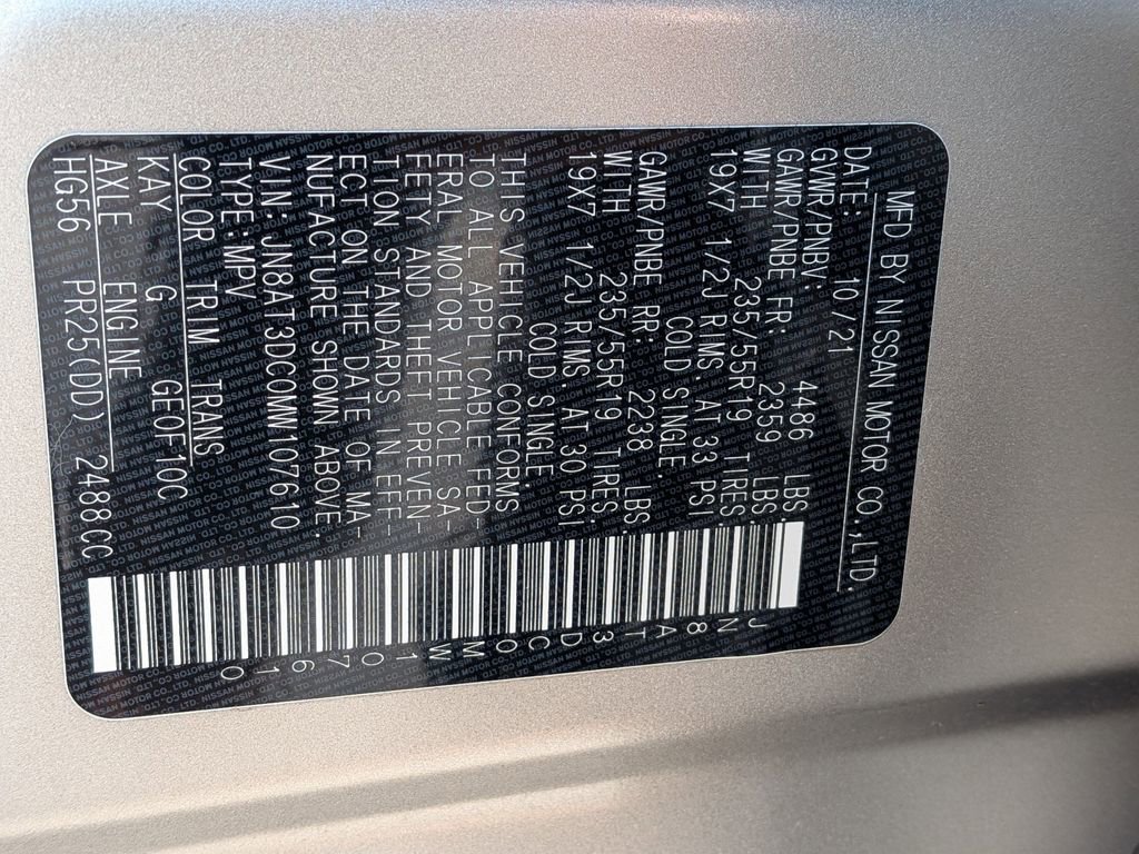 Used 2021 Nissan Rogue Platinum FWD image 32