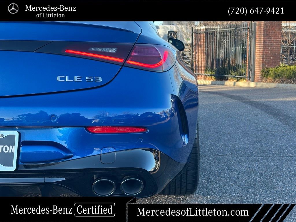 Certified 2025 Mercedes-Benz CLE 53 AMG 4MATIC Coupe image 31