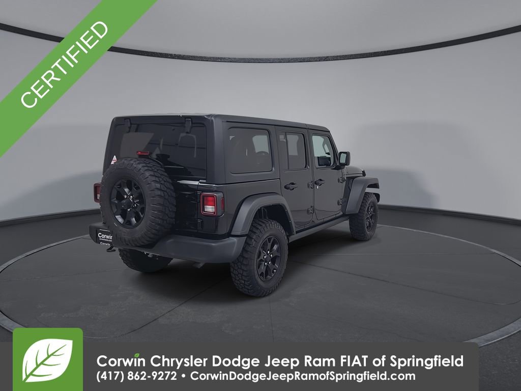 Certified 2022 Jeep Wrangler Unlimited Sport image 13