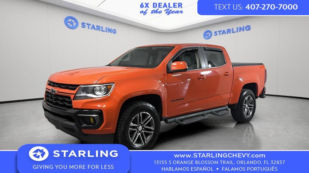 Certified 2021 Chevrolet Colorado W/T w/ Custom Special Edition
