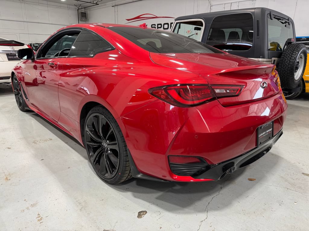 Used 2021 INFINITI Q60 Red Sport 400 w/ Proactive Package RWD image 2